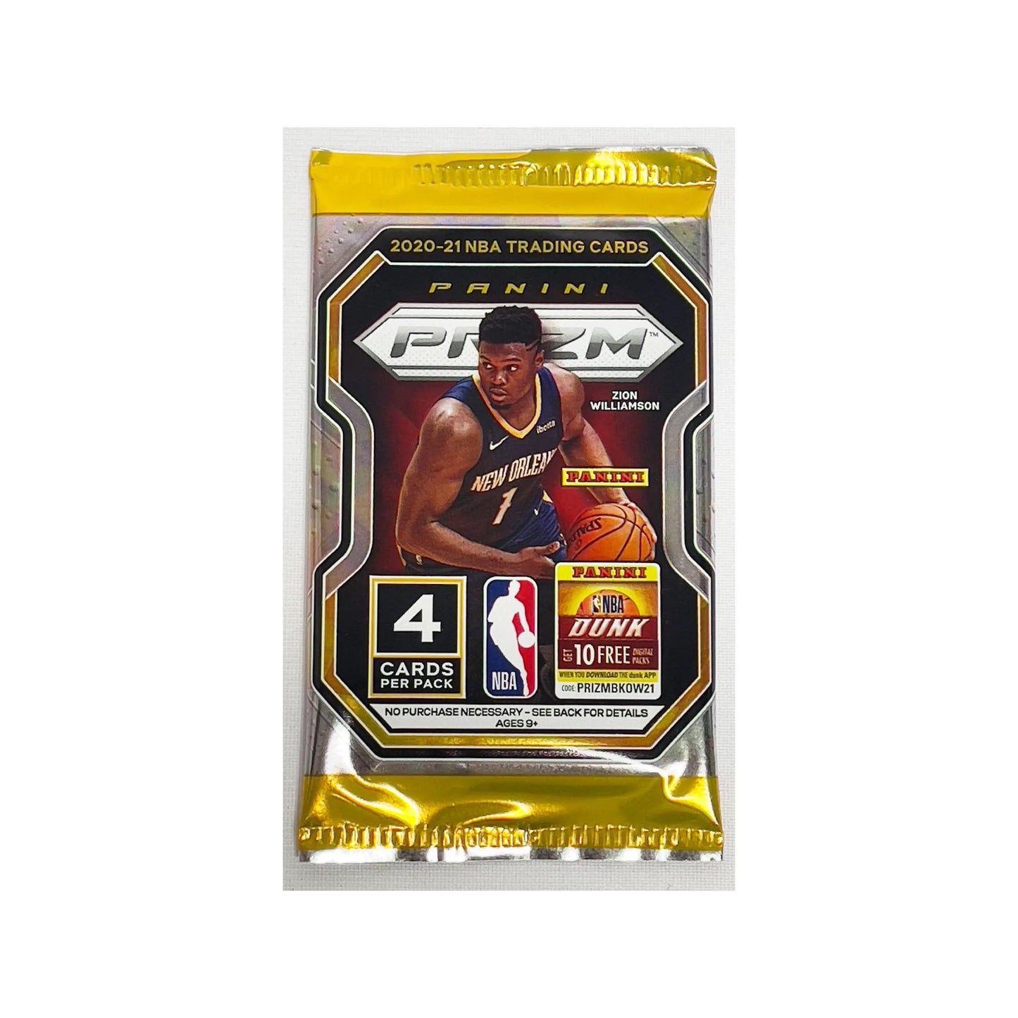 2020-21 Prizm Basketball Trading Cards Retail Box