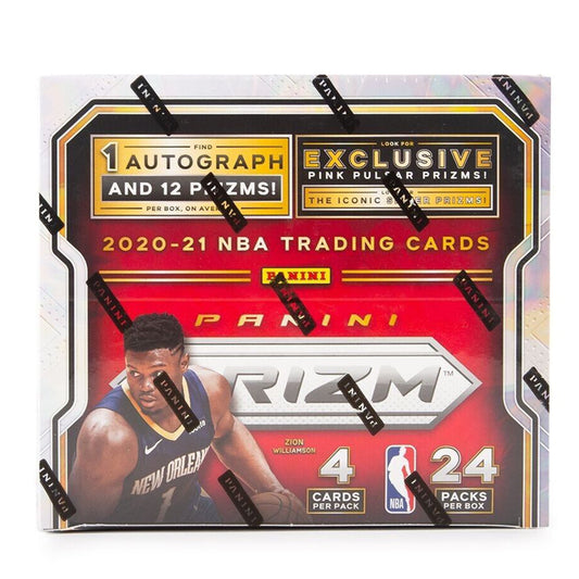 2020-21  Prizm Basketball Trading Cards Retail Box