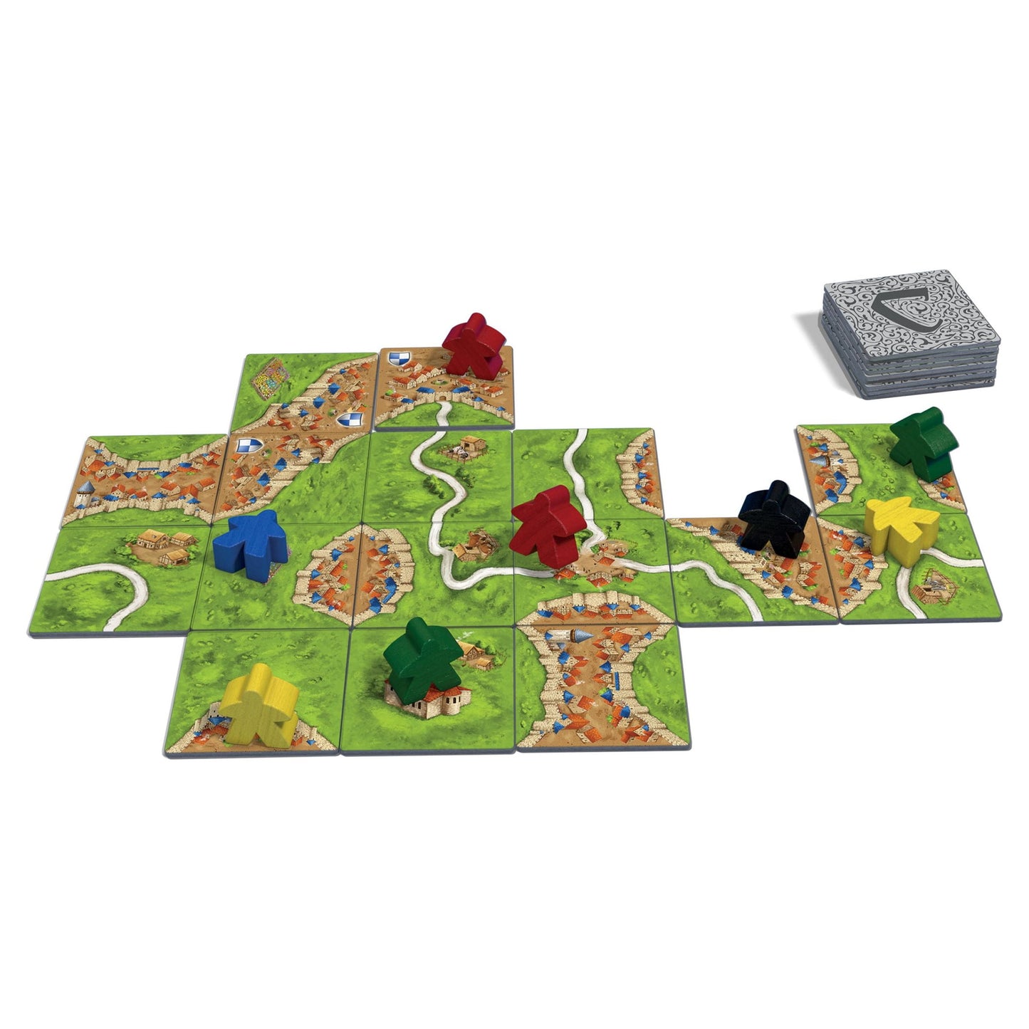 Carcassonne Family Strategy Board Game for Ages 7 and Up, from