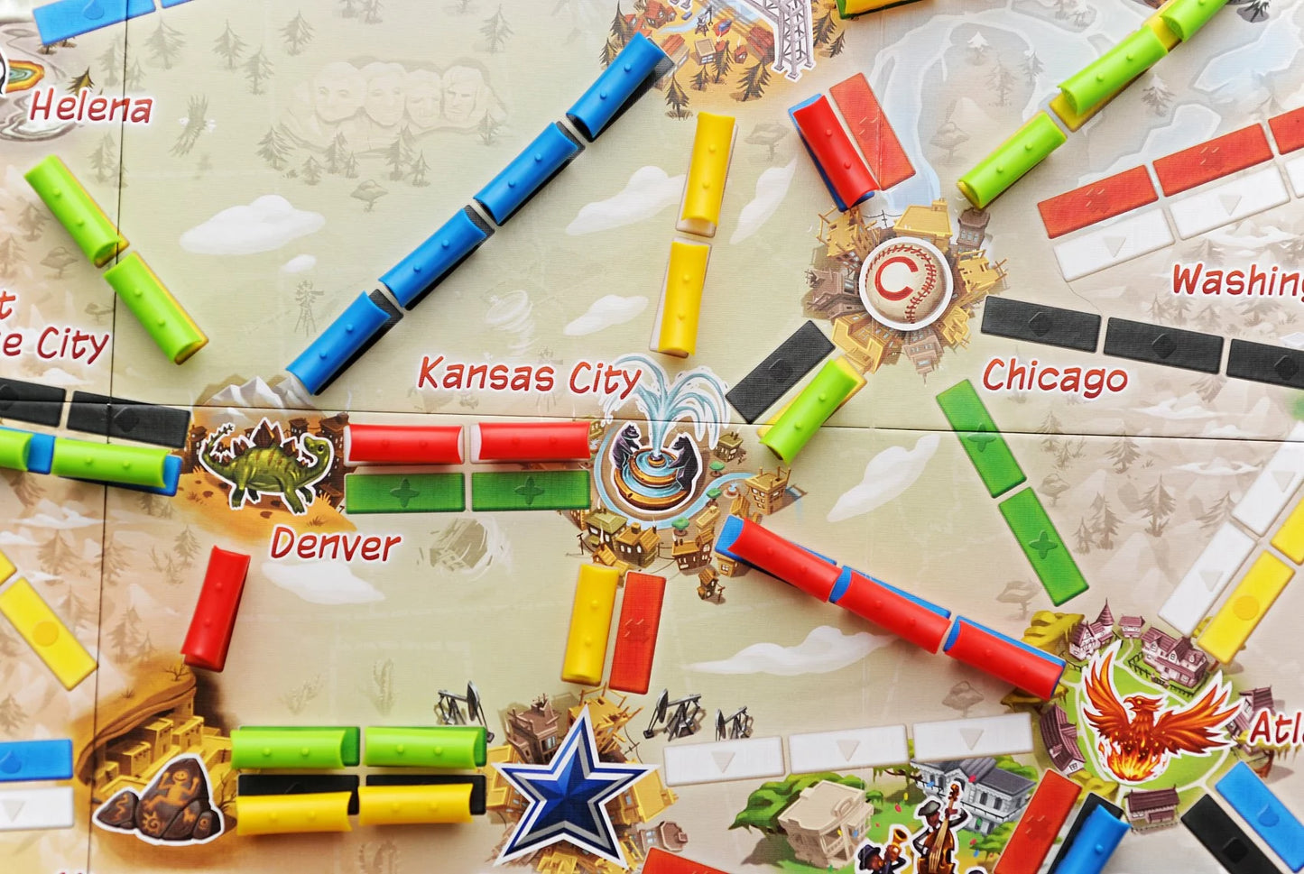 Ticket to Ride First Journey Strategy Board Game for Ages 6 and Up, from