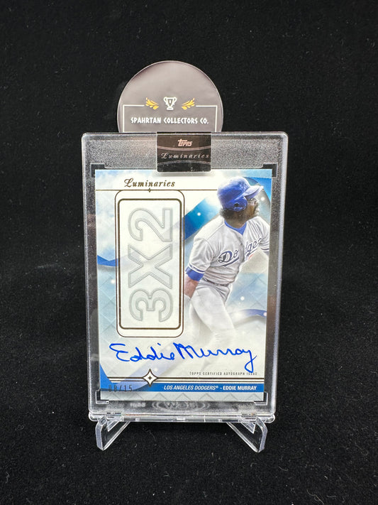 2023 Topps Luminaries Eddie Murray Auto /15