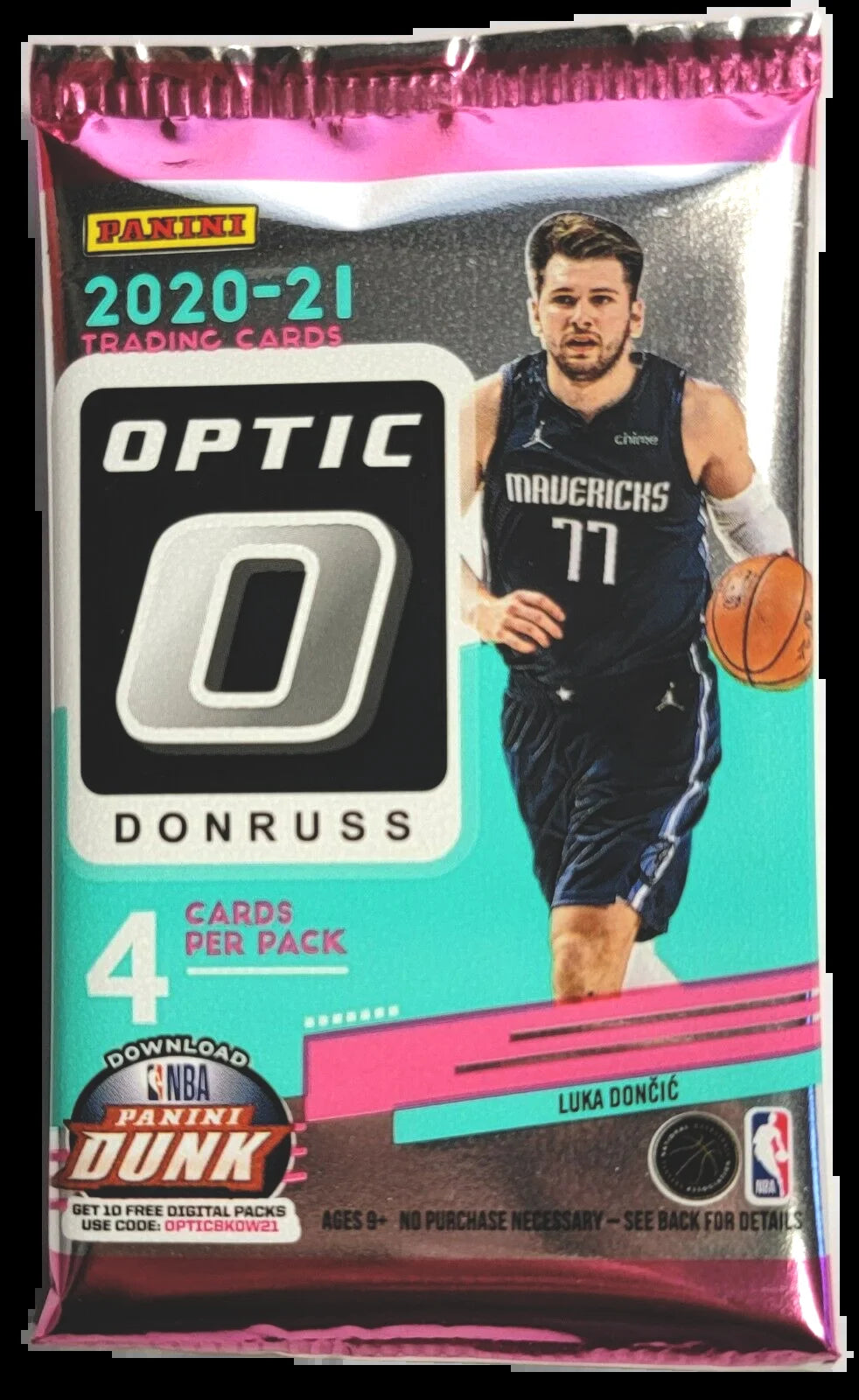 20-21  Donruss Optic Basketball Retail Box Trading Cards Trading Cards