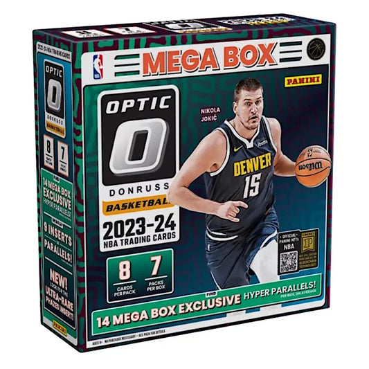 2023-24  Donruss Optic Basketball Trading Cards Mega Box