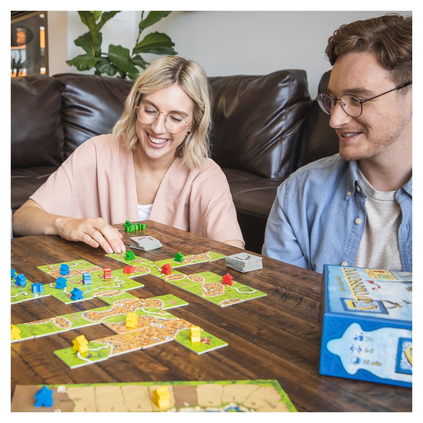 Carcassonne Family Strategy Board Game for Ages 7 and Up, from