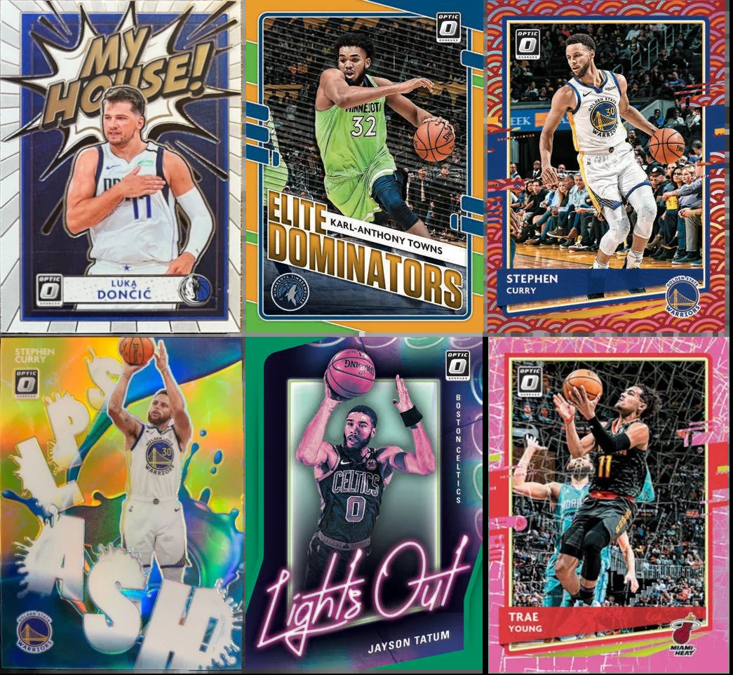 20-21  Donruss Optic Basketball Retail Box Trading Cards Trading Cards