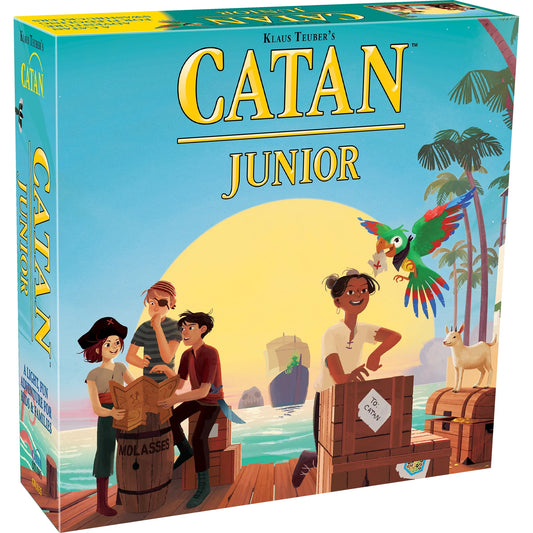 Catan Junior Family Strategy Board Game for Ages 6 and Up, from