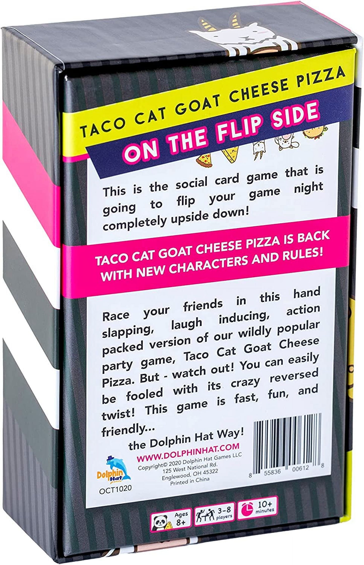 Taco Cat Goat Cheese Pizza on Flip Side (Game)