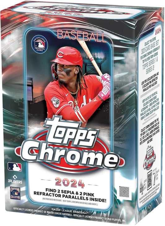 2024  Chrome Baseball Factory Sealed Value Box