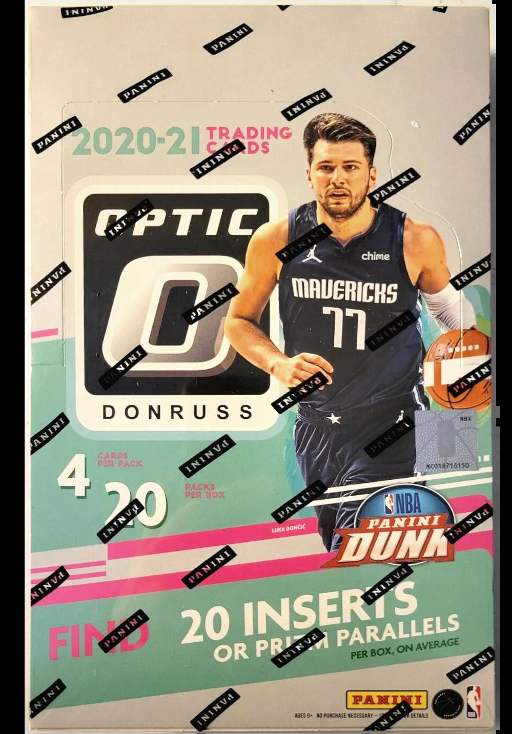 20-21  Donruss Optic Basketball Retail Box Trading Cards Trading Cards