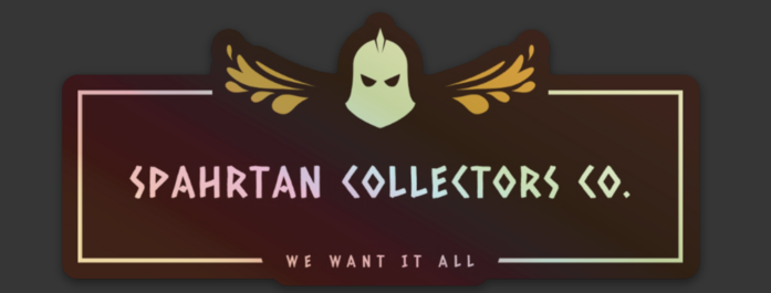 SPAHRTAN COLLECTORS CO. HOLO STICKER